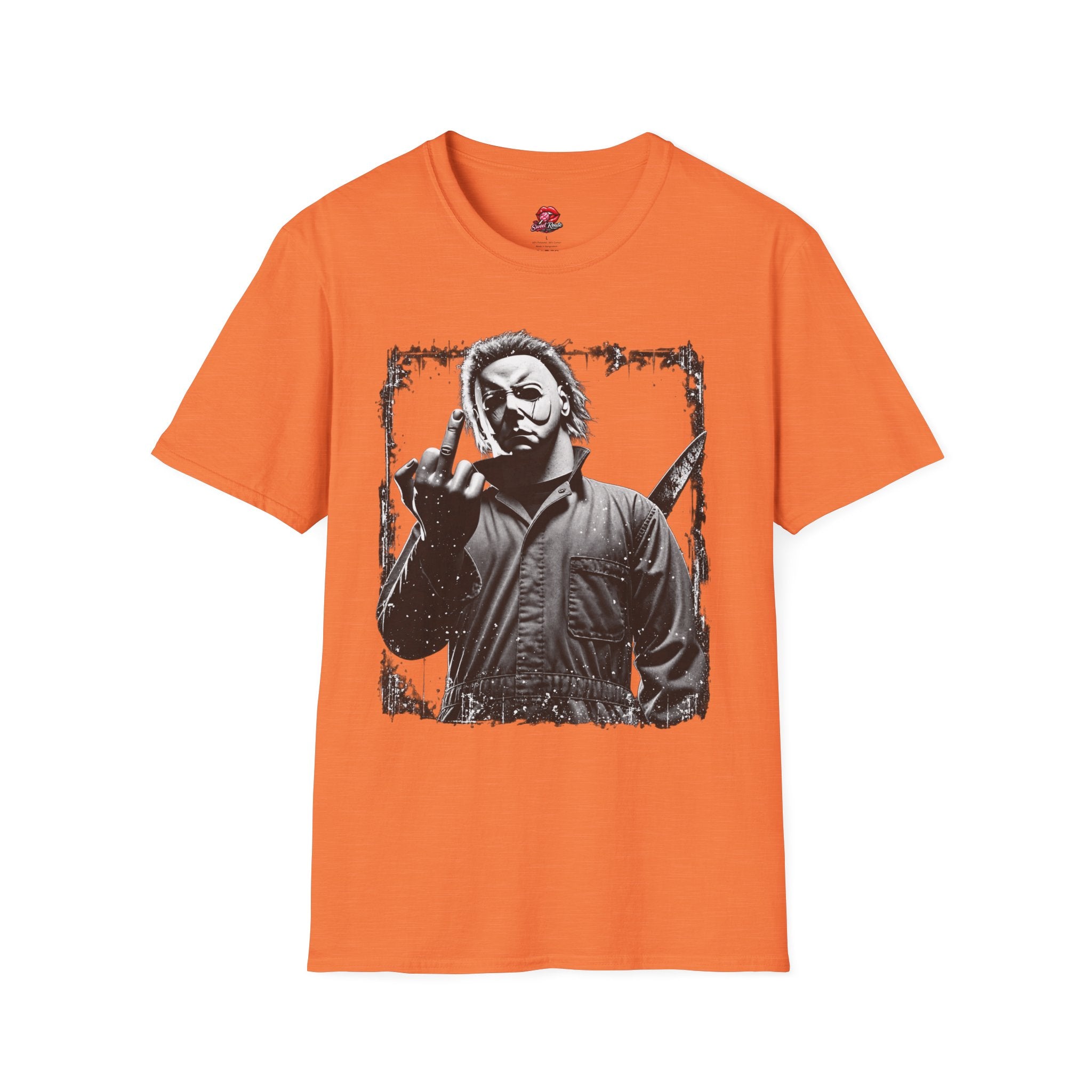 Vintage Black & White Slasher Tee