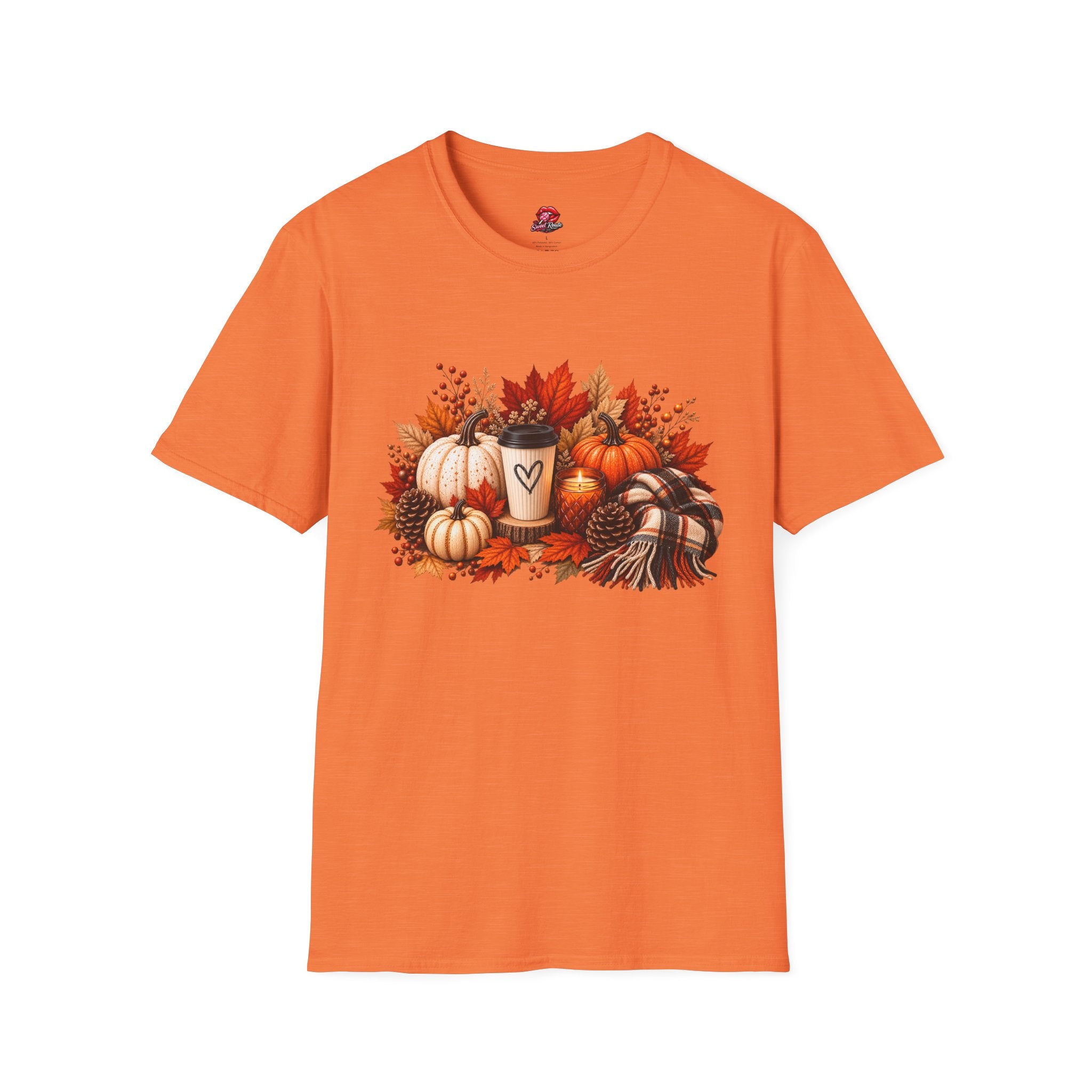 Autumn Coffee & Pumpkins T-Shirt