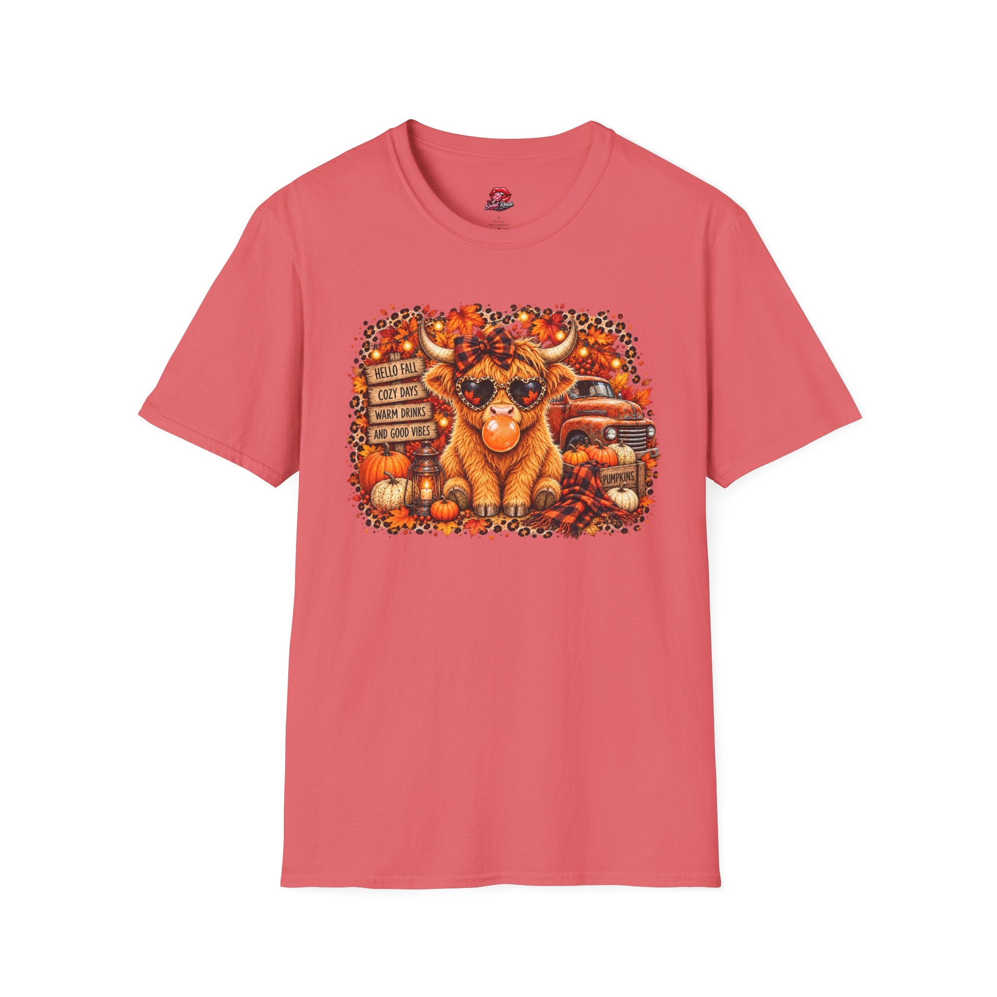 Hello Fall, Cozy Days, Warm Drinks Autumn Tee