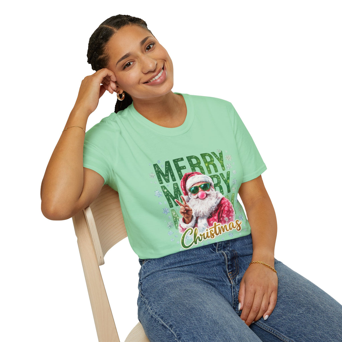 Merry Merry Santa Christmas T-Shirt