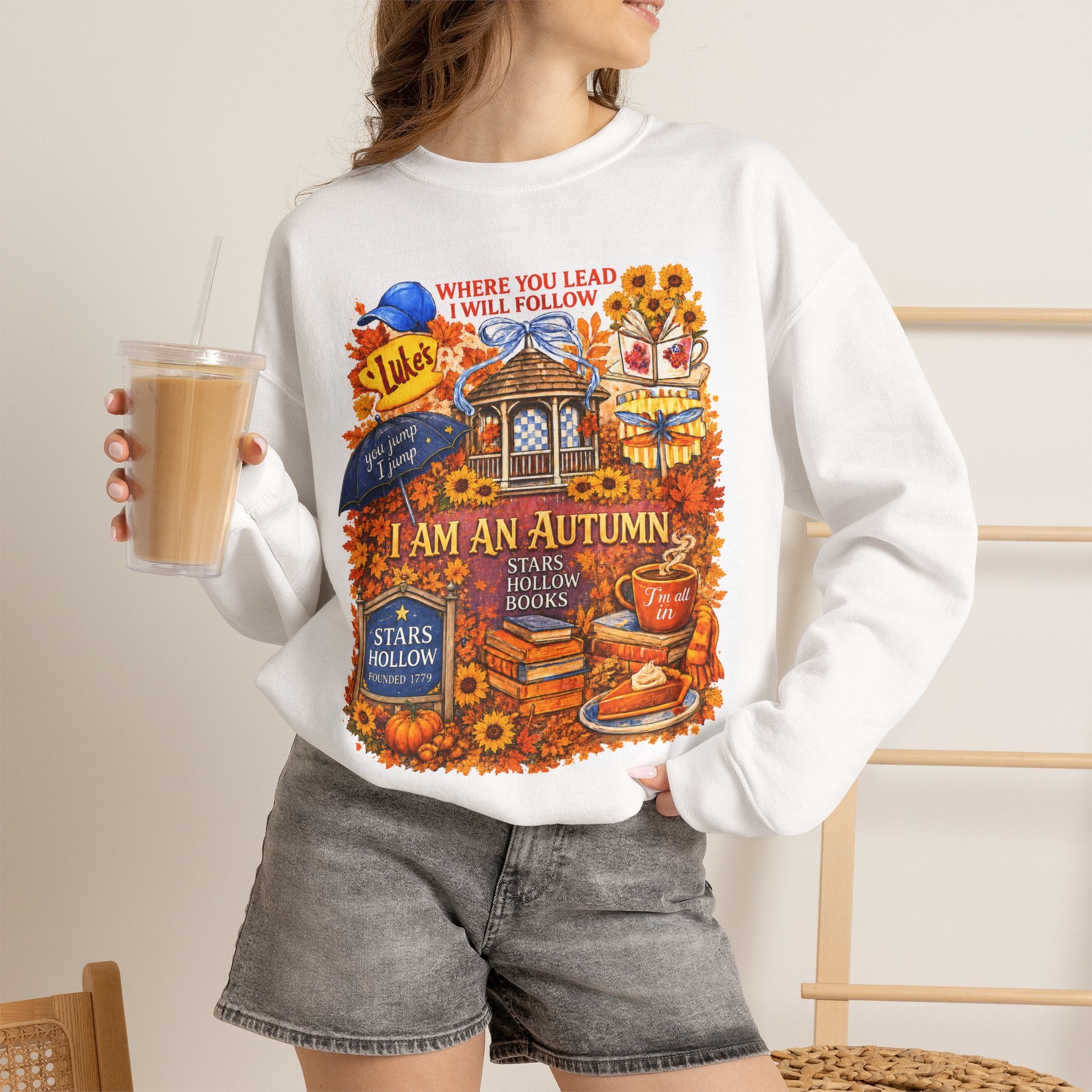 I Am An Autumn Fall Graphic Sweatshirt
