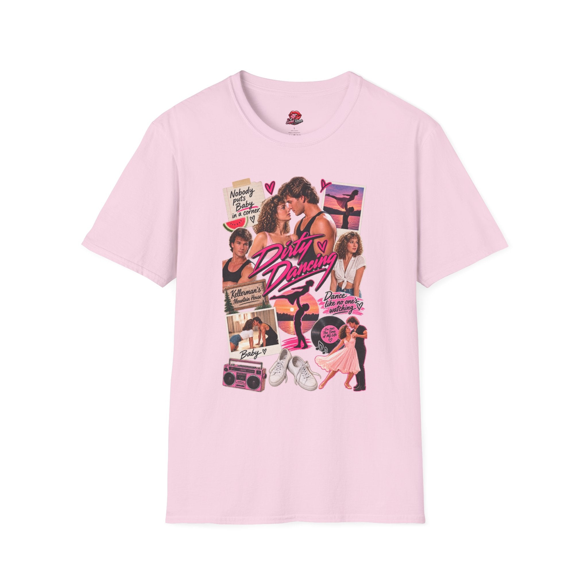 Retro 80s Movie Collage Tee