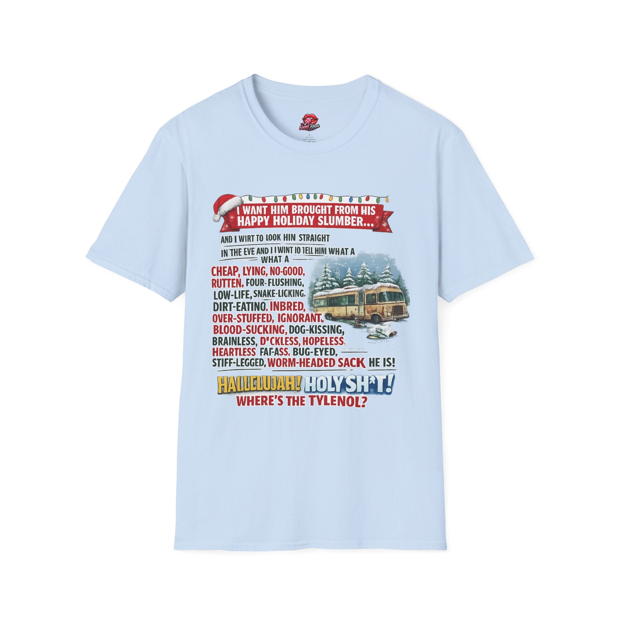 Christmas Vacation 'Happy Holiday Slumber' Graphic T-Shirt