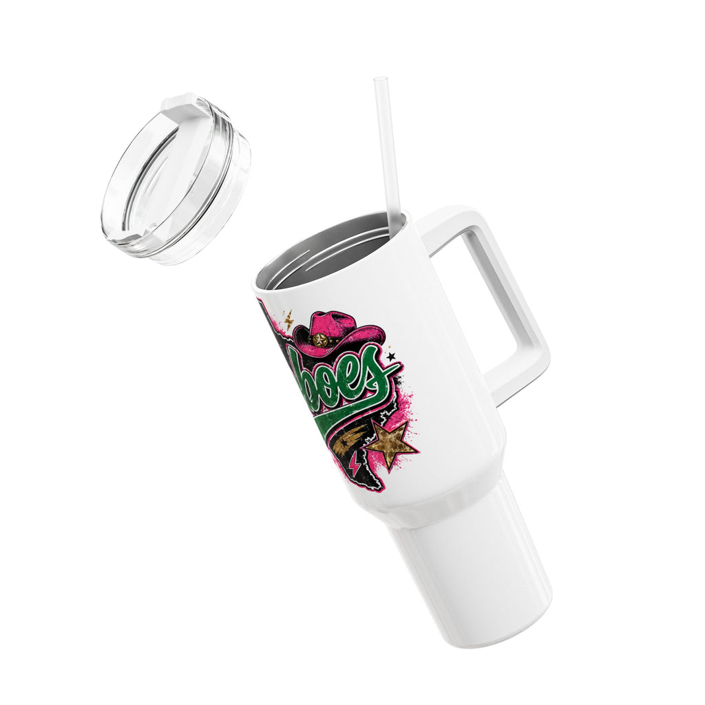 40oz Texas Loboes Texas Logo Tumbler