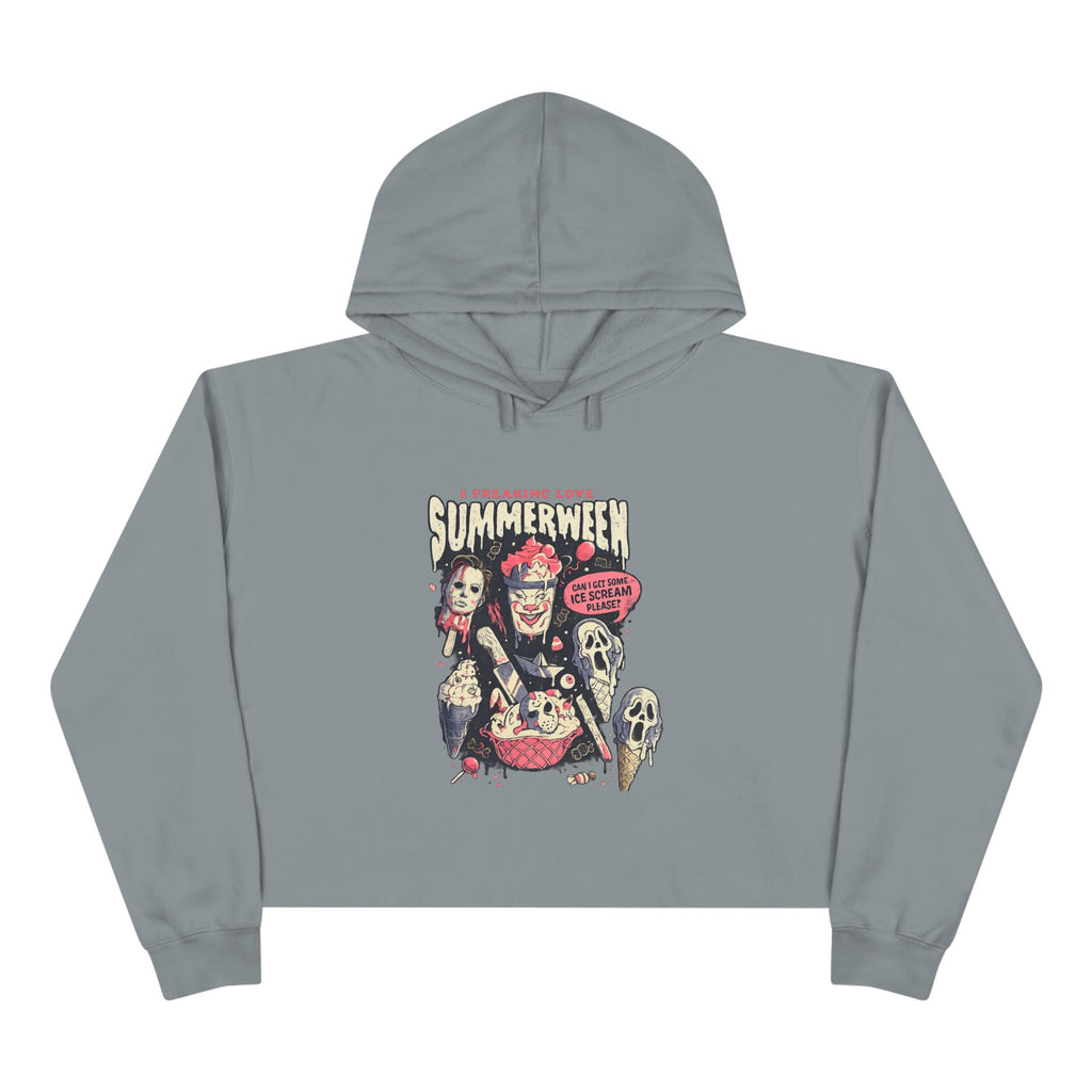 Summerween Crop Hoodie