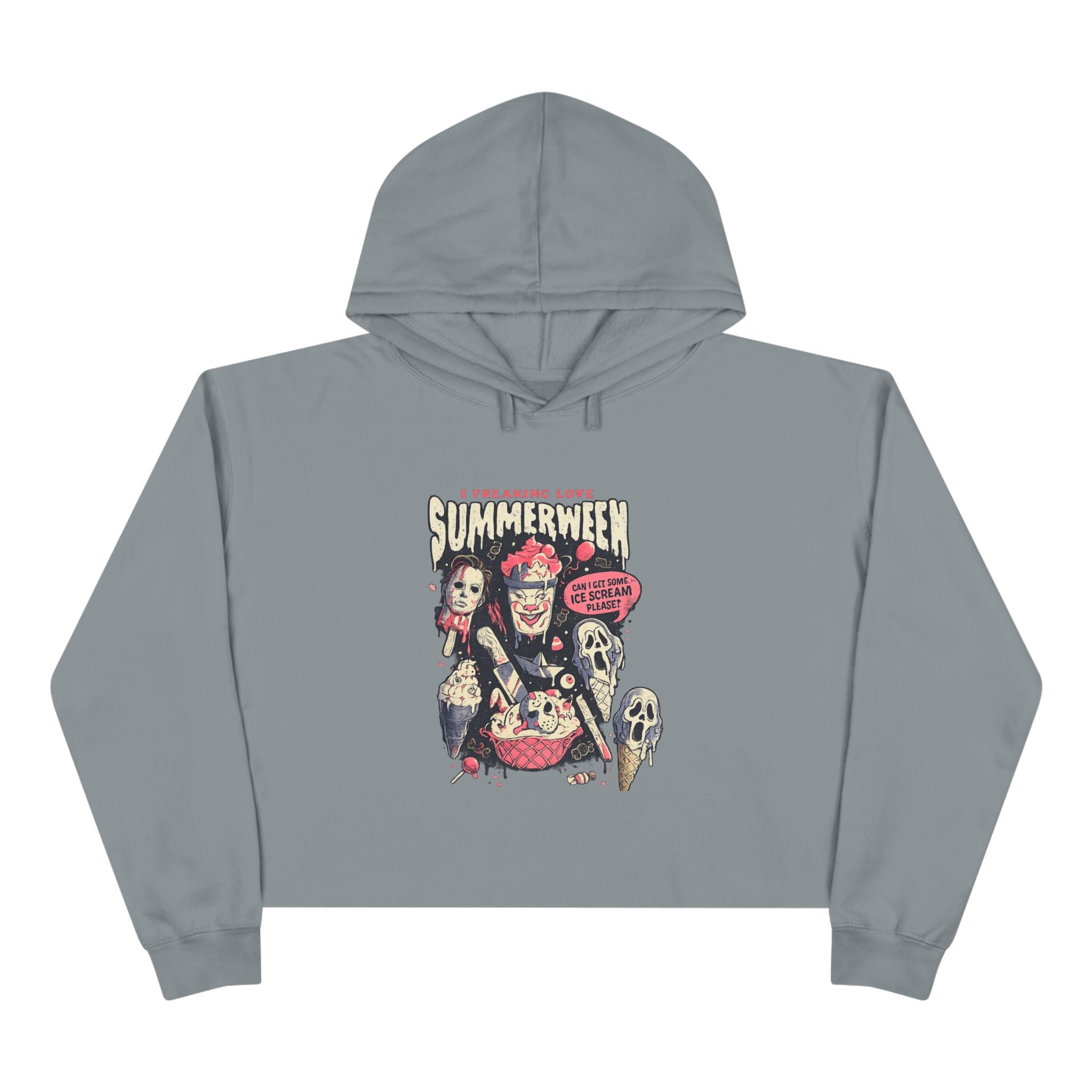 Summerween Crop Hoodie
