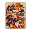 Luke & Lorelai Collage Sherpa Blanket
