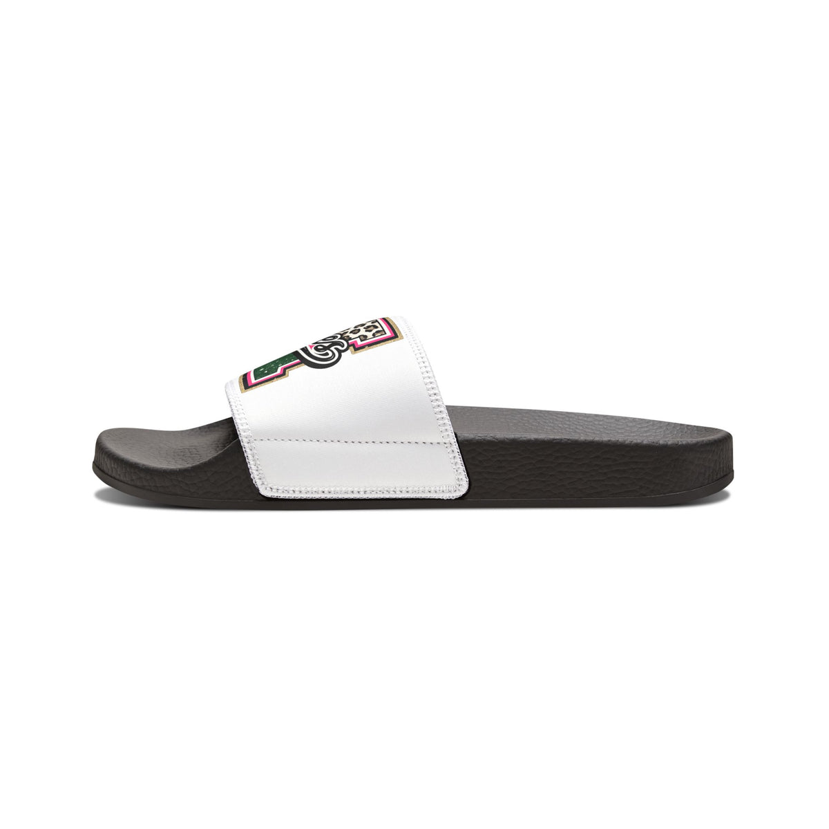Women's Removable-Strap Leopard Loboes Slide Sandals