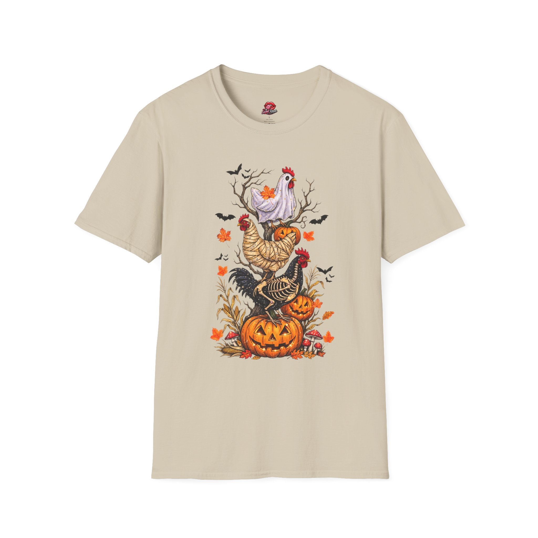 Halloween Chicken Stack T-Shirt