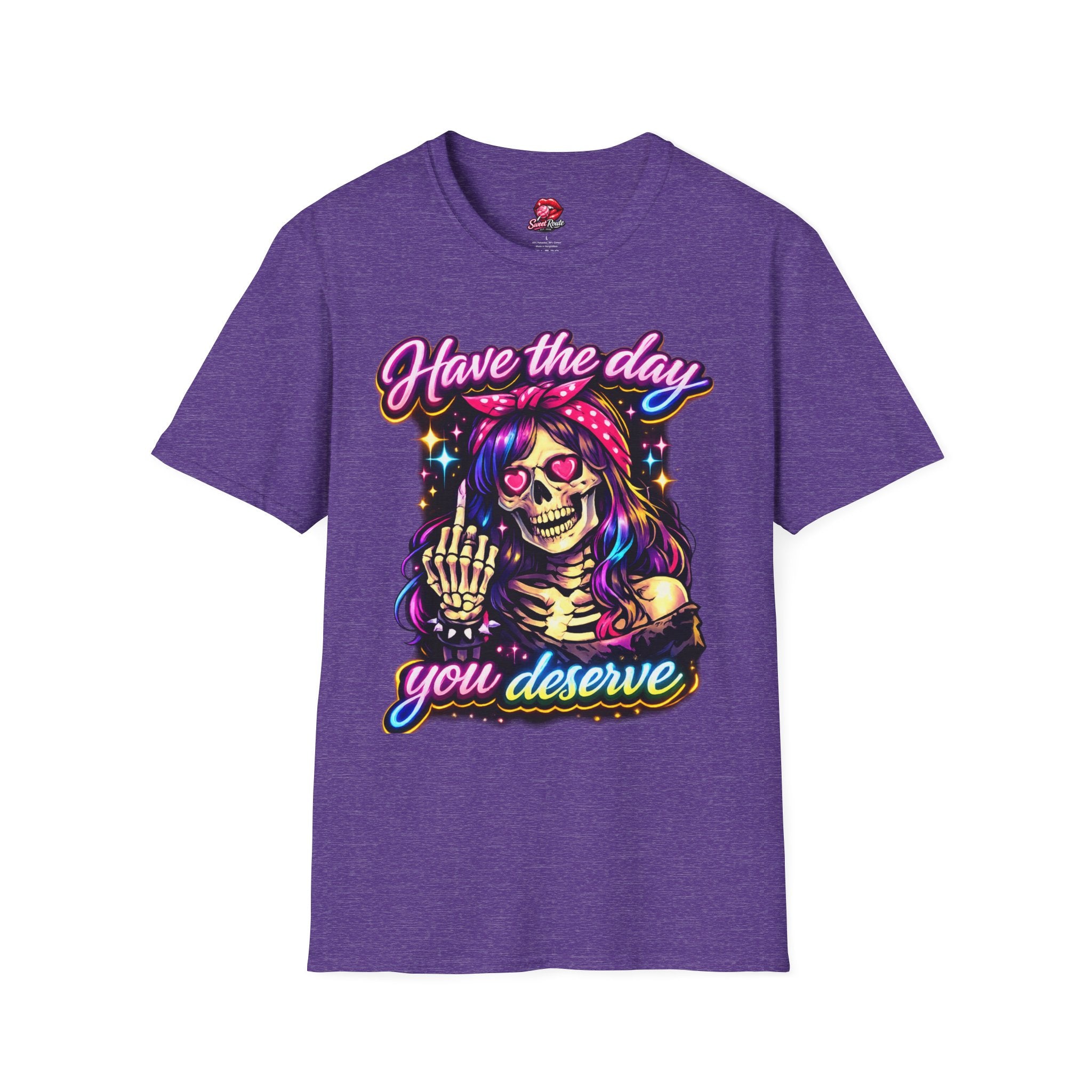 Have the Day Skull Girl Graphic T-Shirt