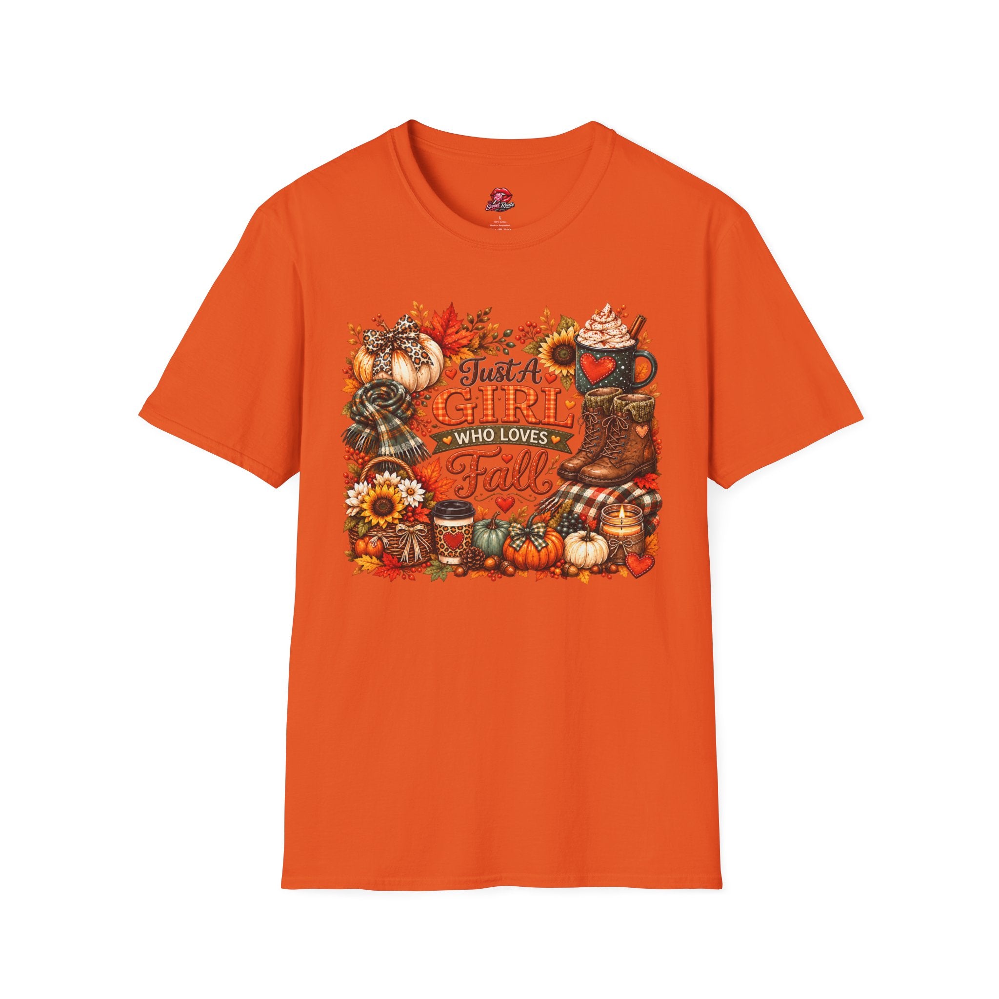 Just A Girl Who Loves Fall Tee