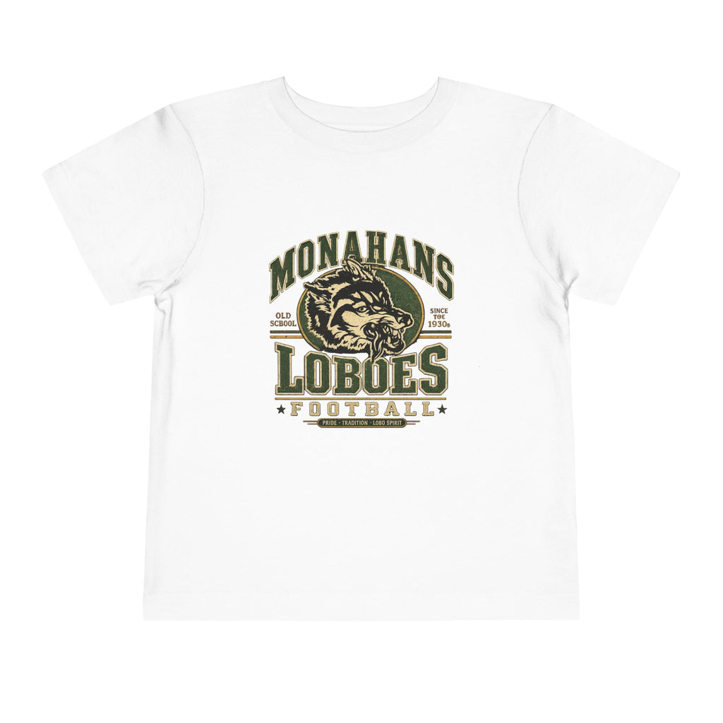 Monahans Loboes Toddler Football Tee