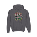 Youth Hoodie with 'Loboes' Paw