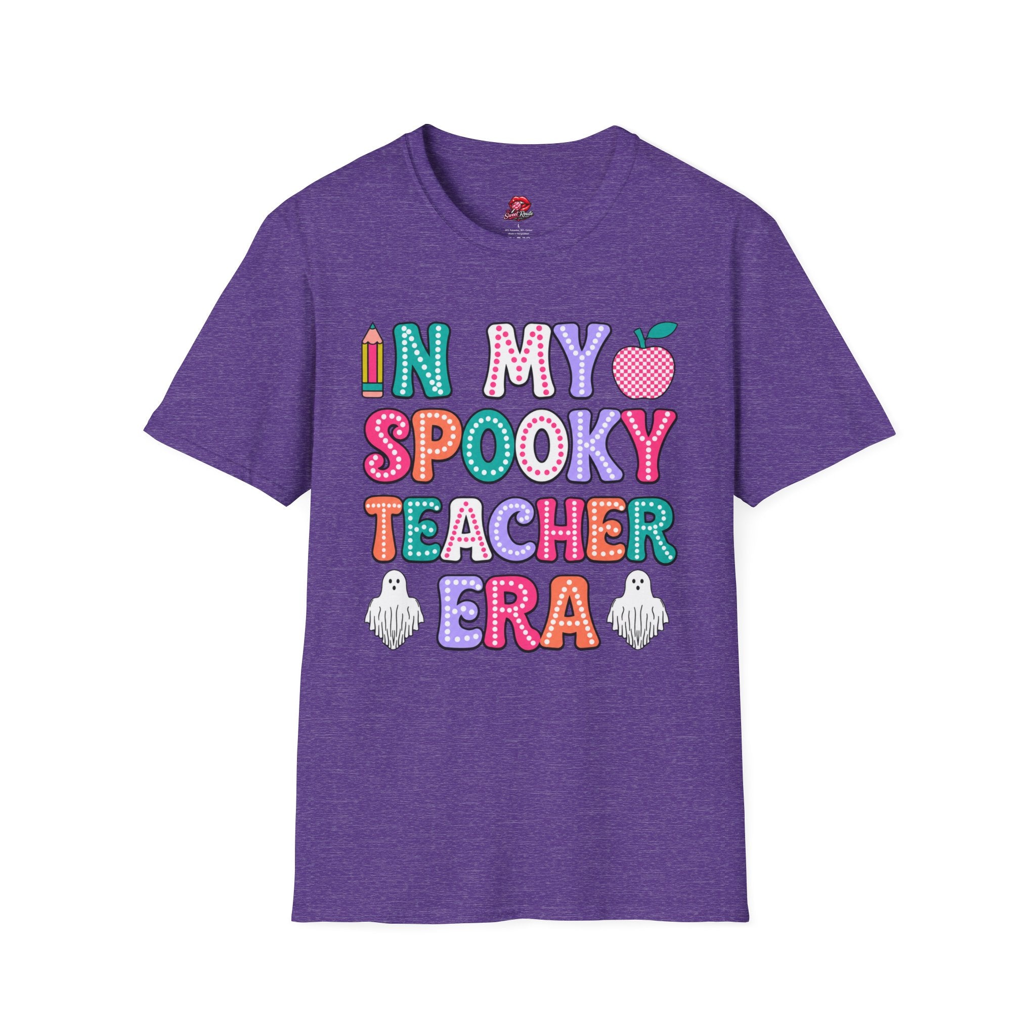 In My Spooky Teacher Era Colorful Halloween Classroom T-Shirt