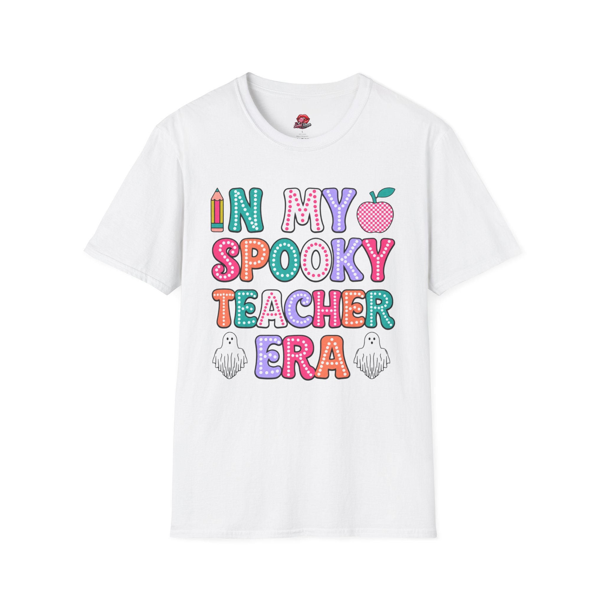 In My Spooky Teacher Era Colorful Halloween Classroom T-Shirt