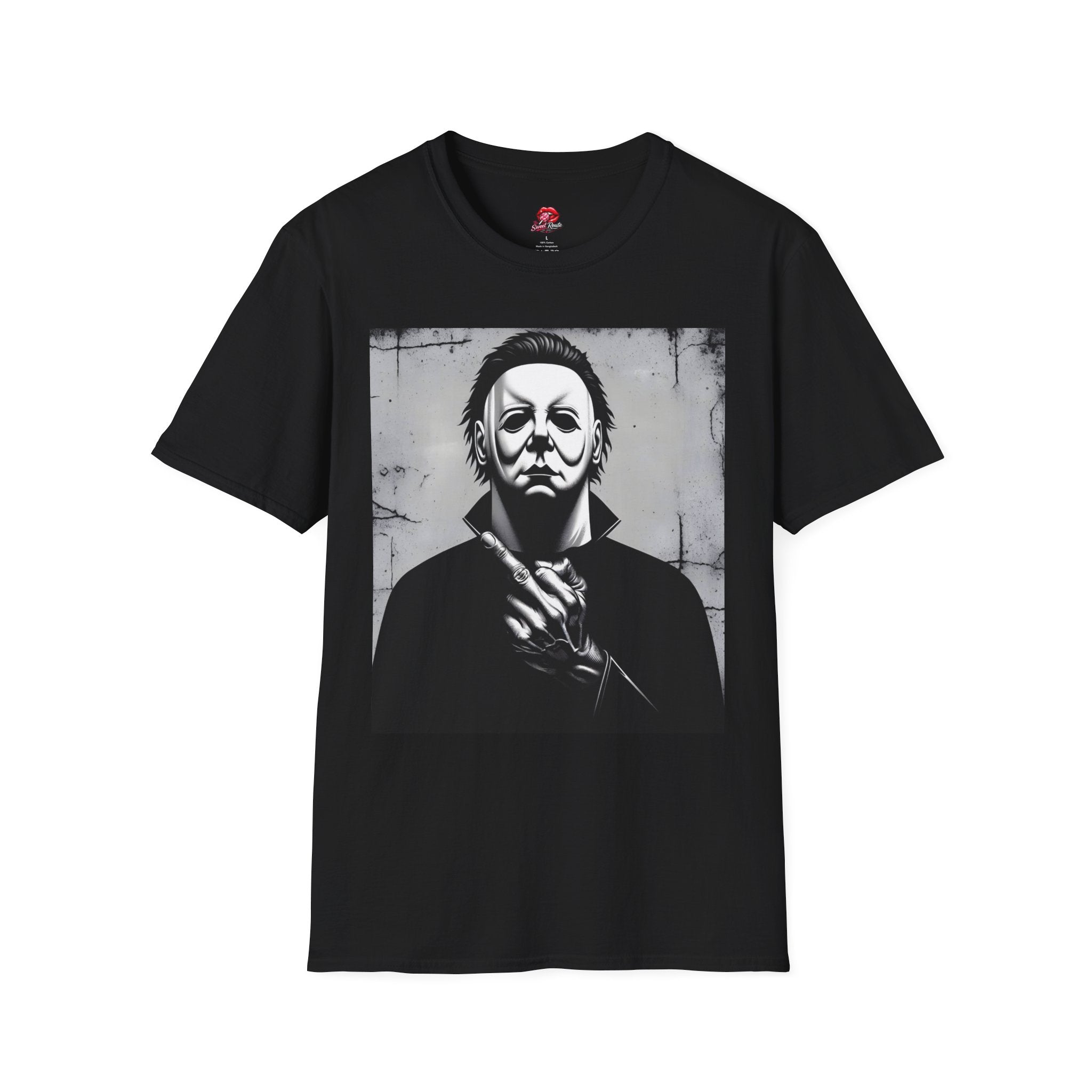 Horror Mask Portrait T-Shirt