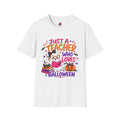 Just a Teacher Who Loves Halloween Tee