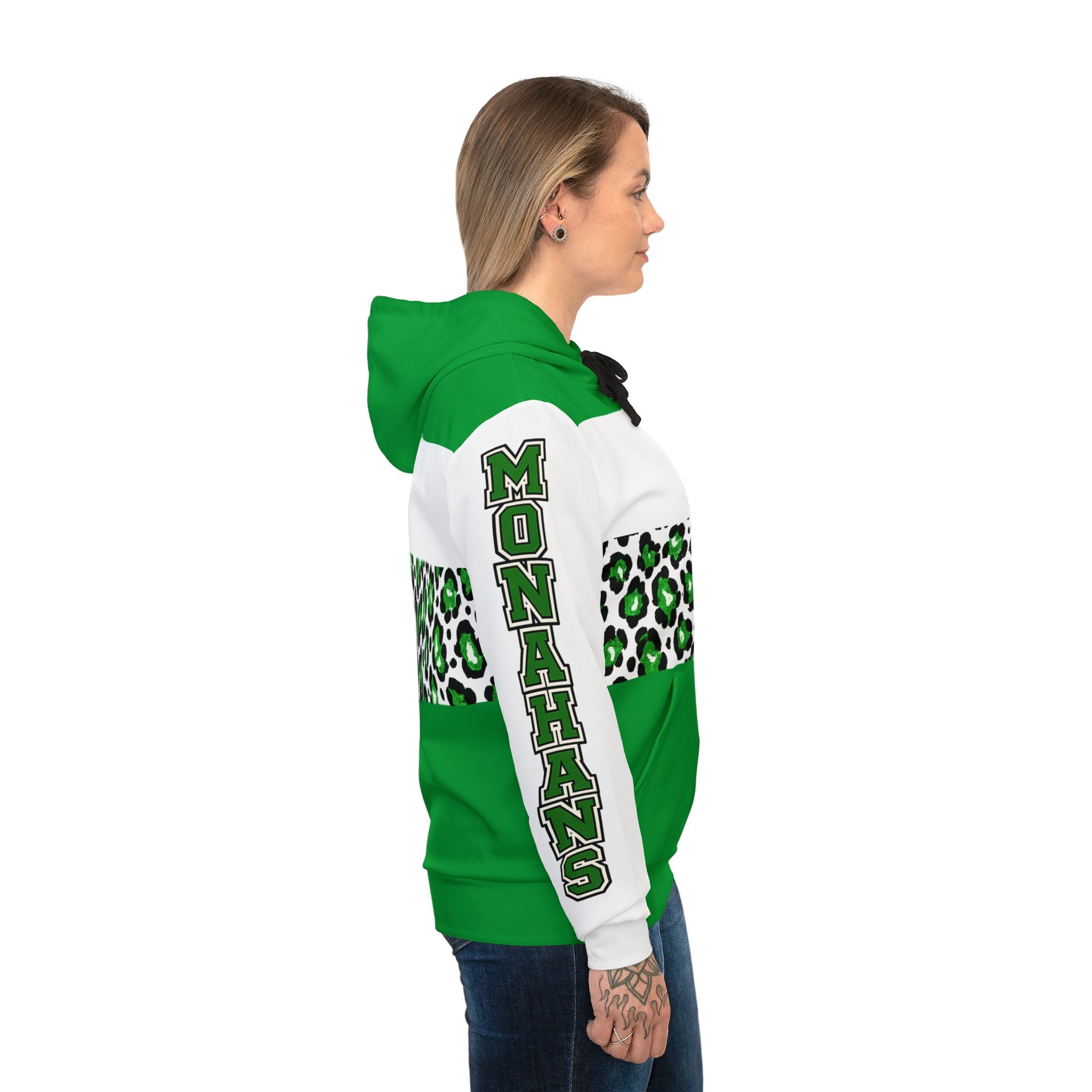 Lobos Green Leopard Athletic Hoodie