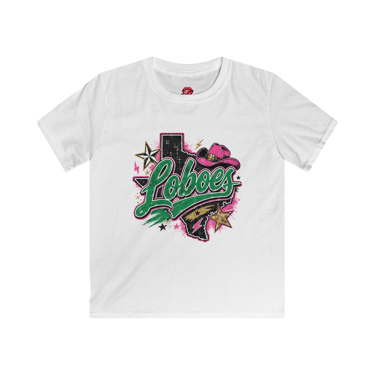 Loboes Texas Logo Kids Tee