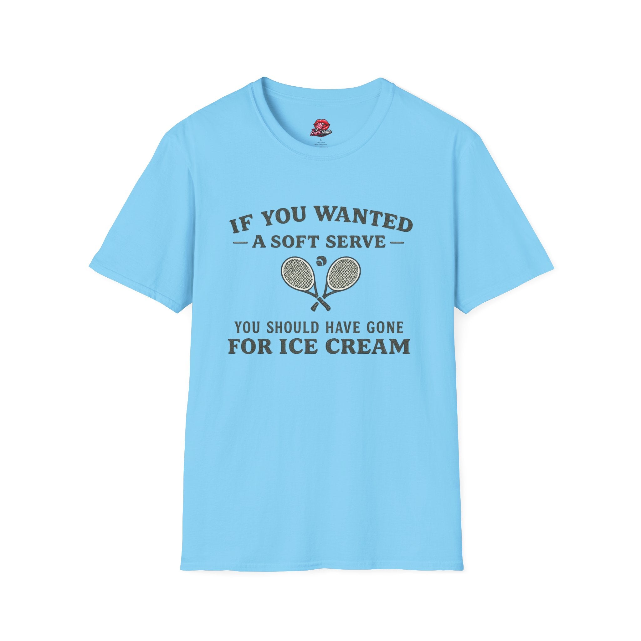 If You Wanted a Soft Serve Tennis TShirt