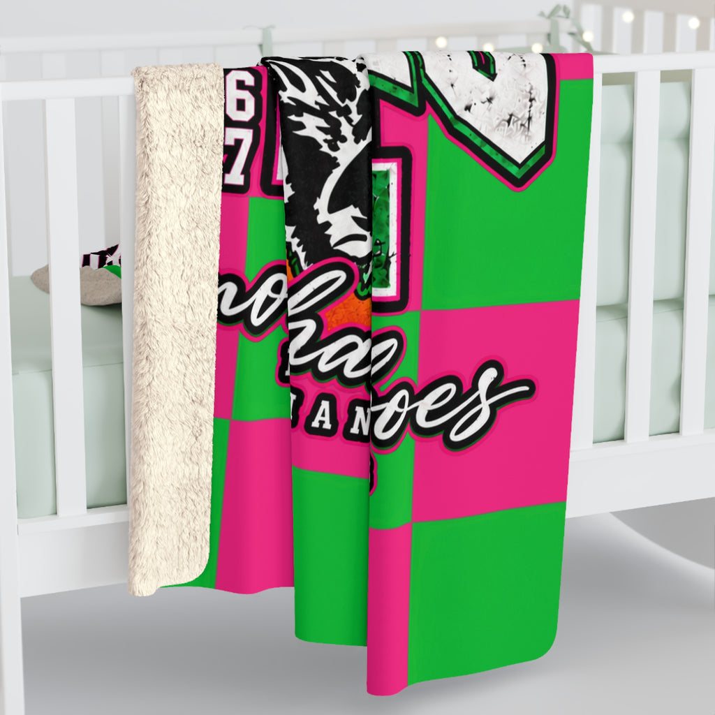 Monahans Loboes Sherpa Fleece Blanket – 2026–2027 Team Spirit