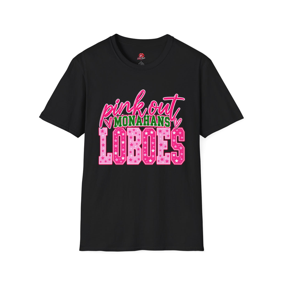 Pink Out Monahans Loboes T-Shirt