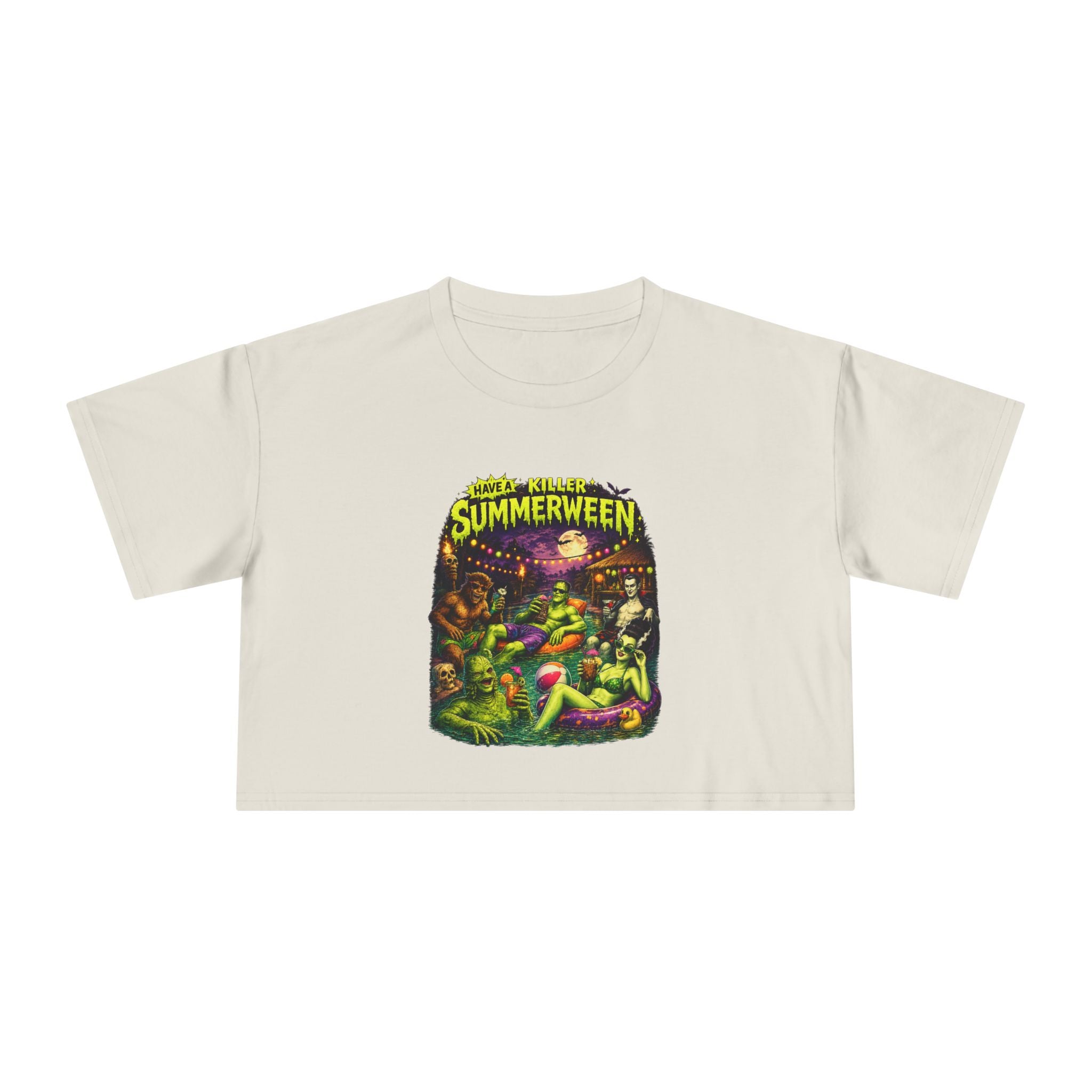 Summerween Festival Crop Tee