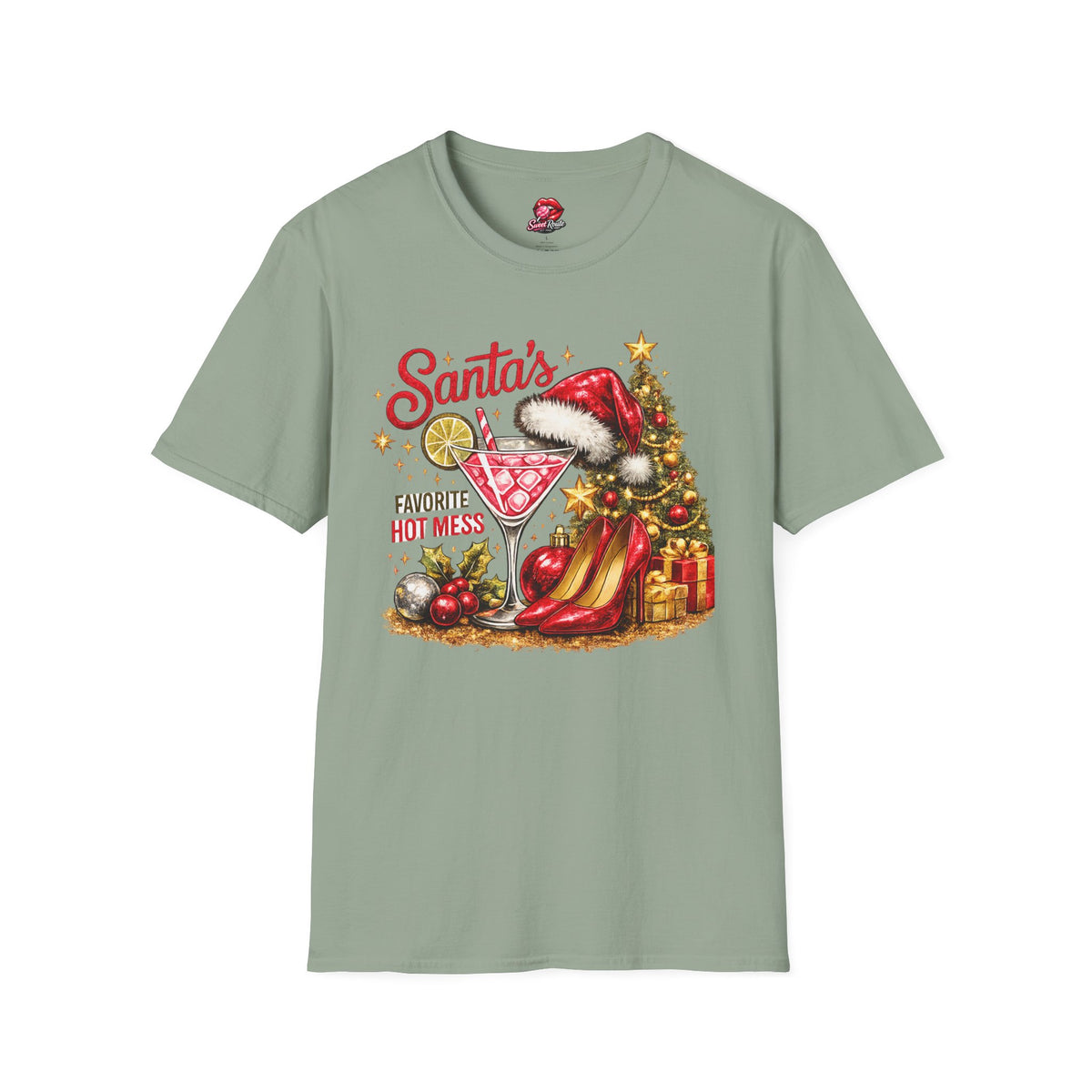 Santa's Favorite Hot Mess T-Shirt