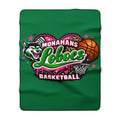 Loboes Basketball Sherpa Blanket