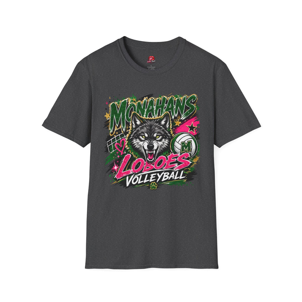 Monahans Loboes Volleyball Graphic T-Shirt