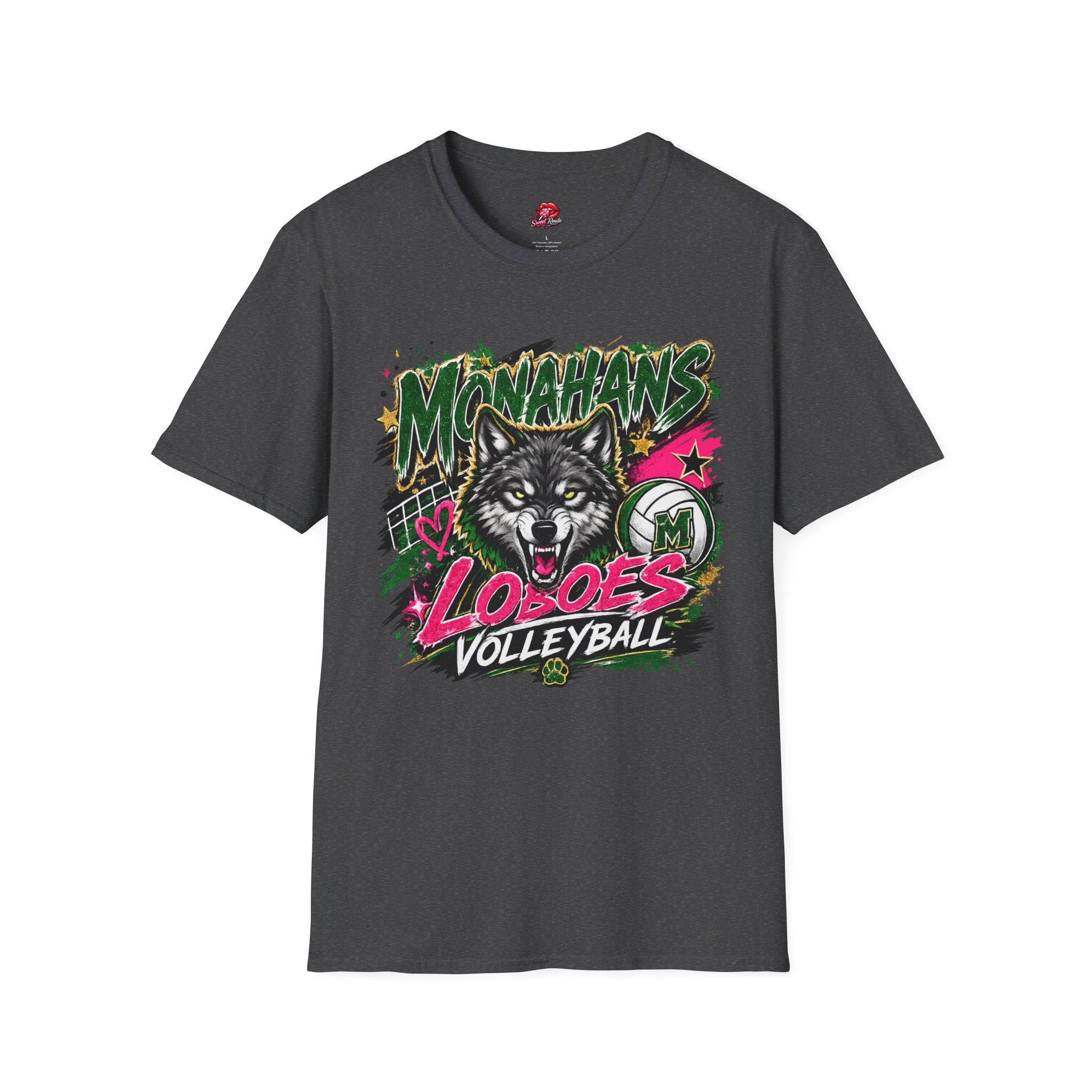 Monahans Loboes Volleyball Graphic T-Shirt