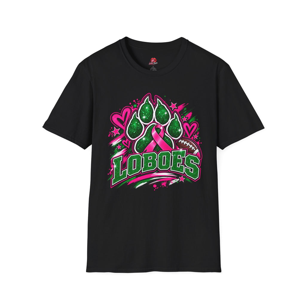 Lobos Pink Ribbon Paw T-Shirt