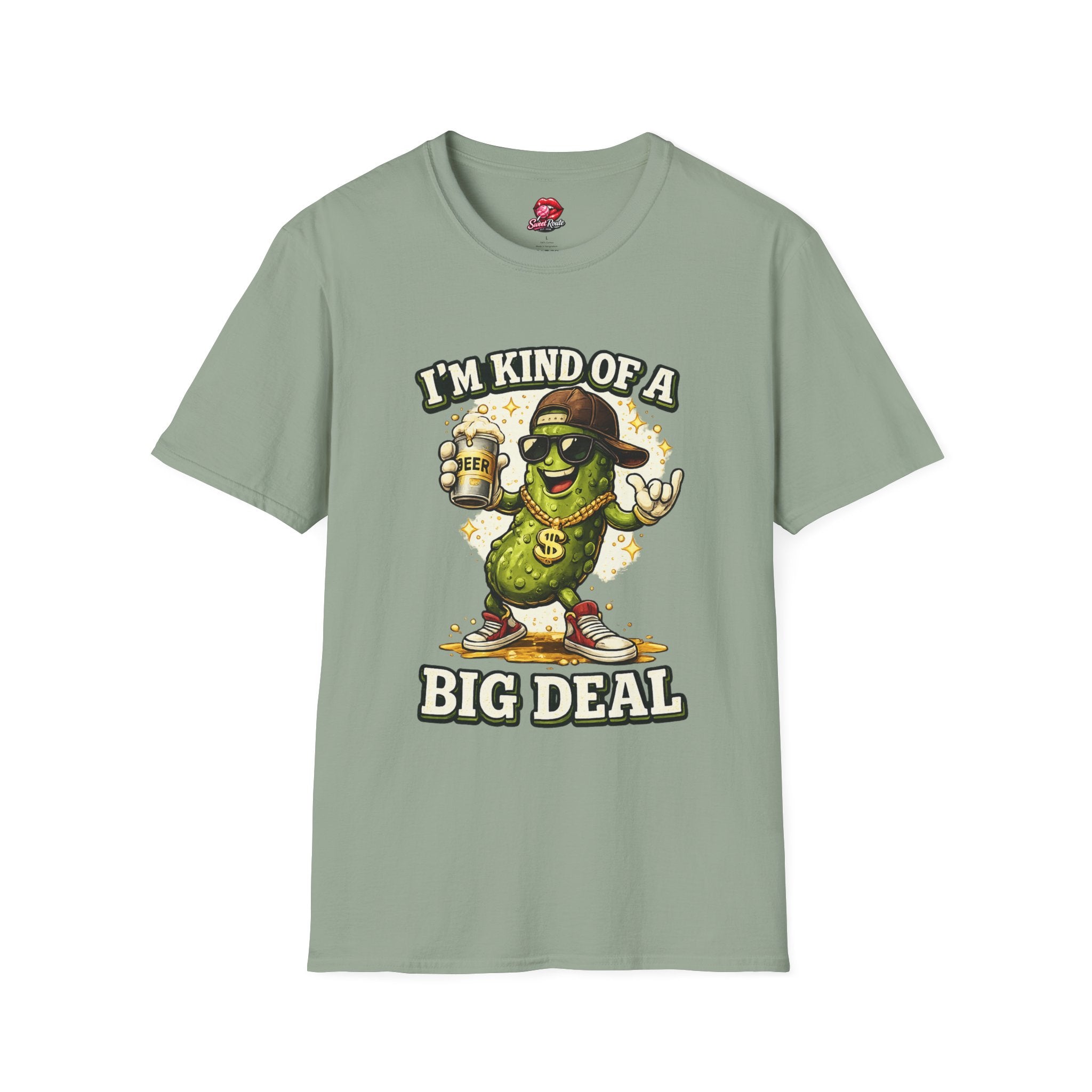 I'm Kind Of A Big Deal pickle character T-Shirt
