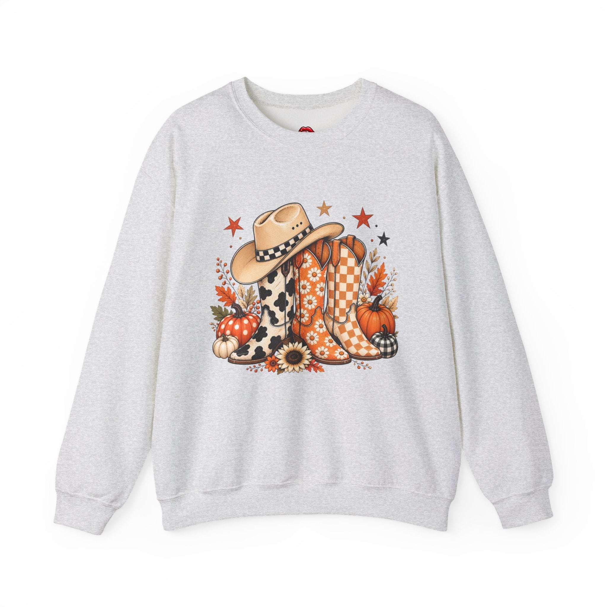 Cowboy Boots & Hat Fall Sweatshirt