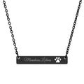 Monahans Loboes Paw Cutout Necklace