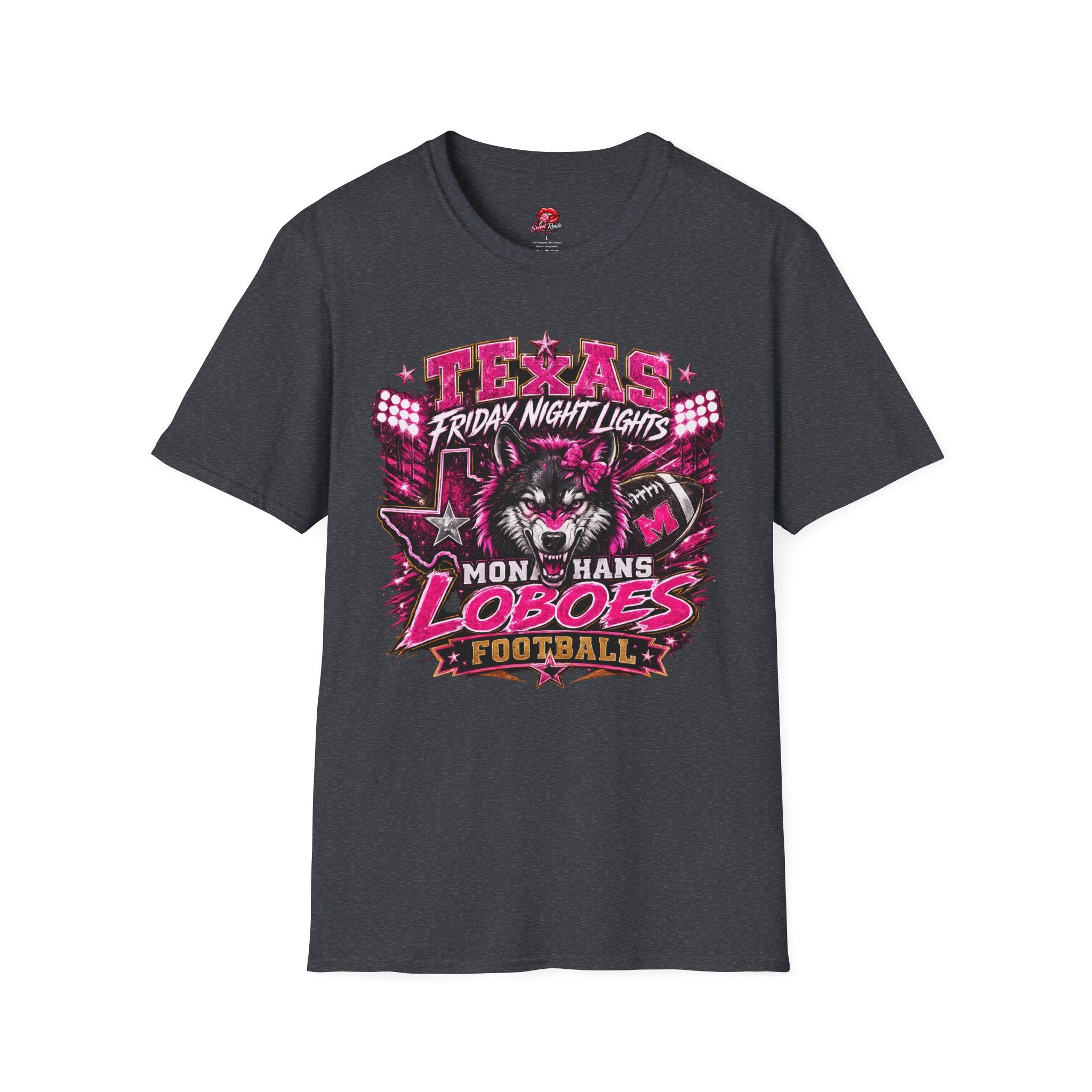Texas Friday Night Lights Loboes Football T-Shirt