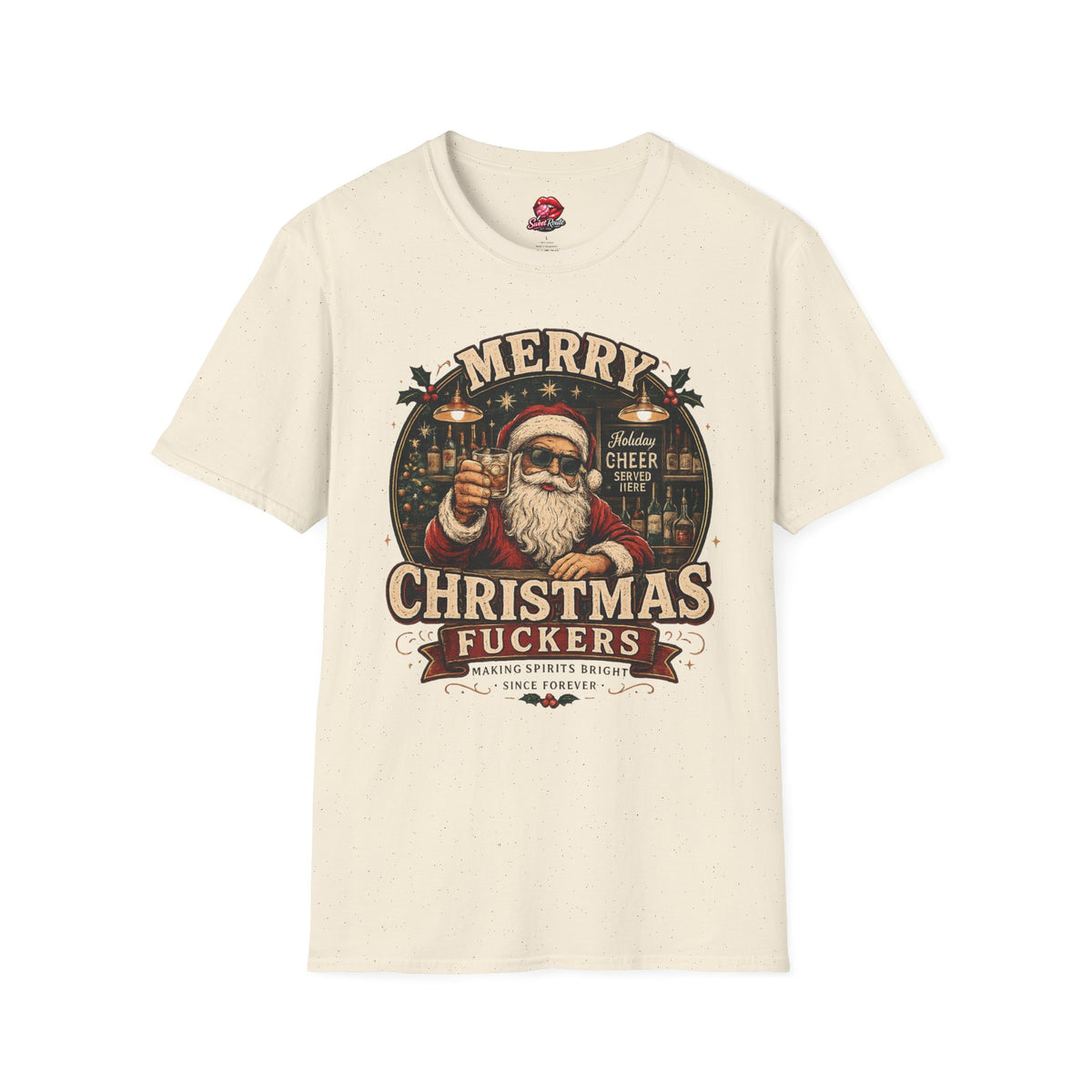 Merry Christmas Santa Illustration T-Shirt
