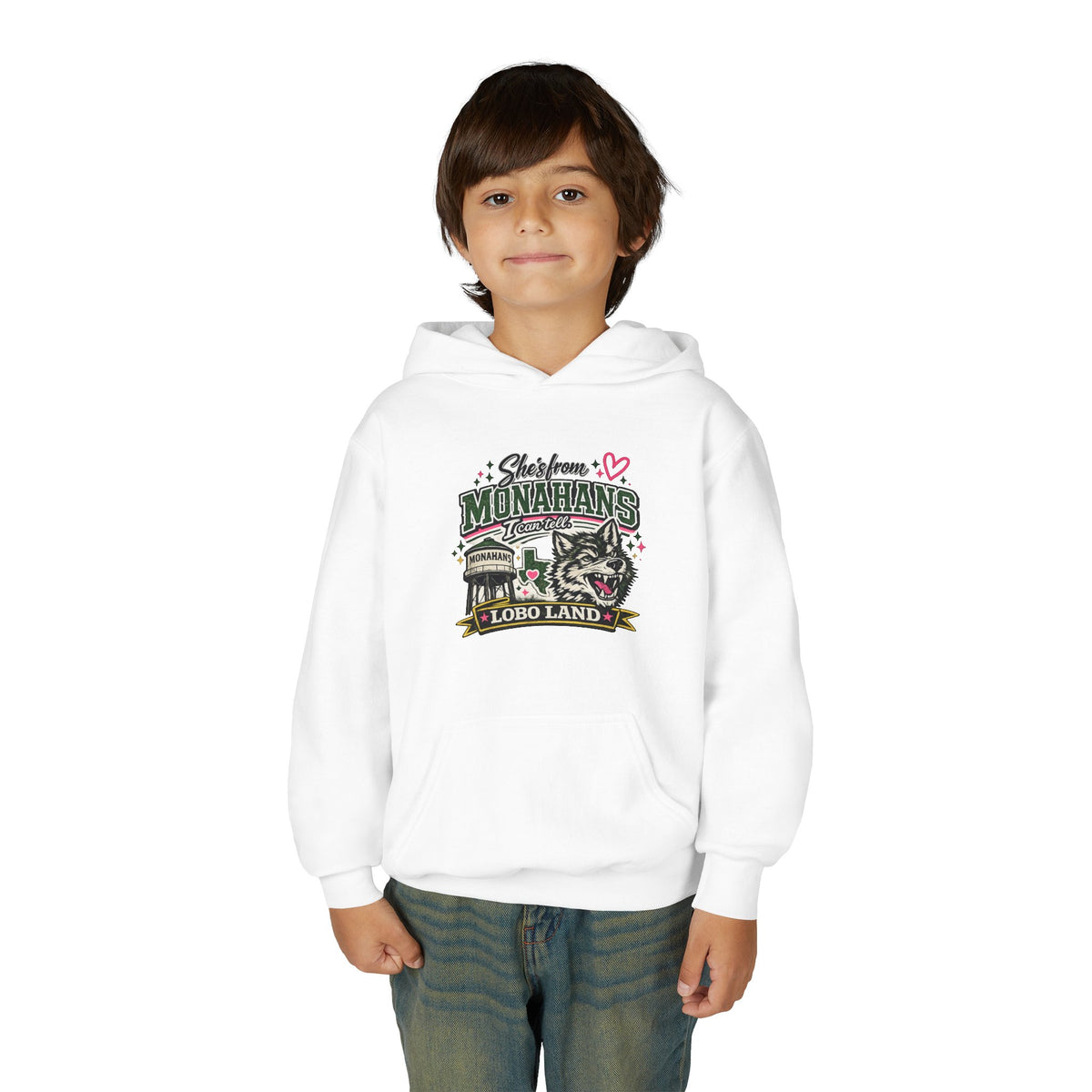 Monahan's Lobo Land Vintage Worn Youth Sweatshirt