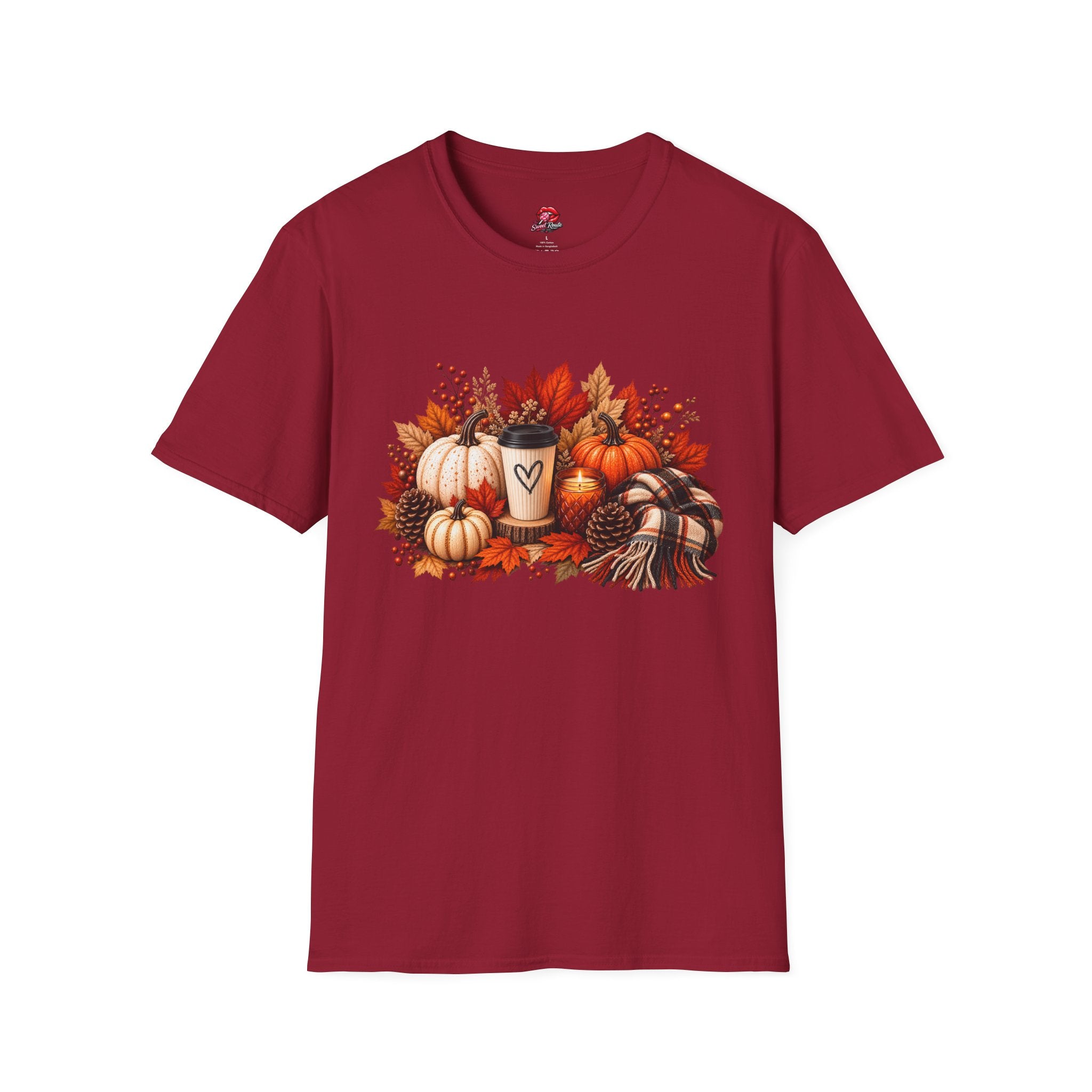 Autumn Coffee & Pumpkins T-Shirt