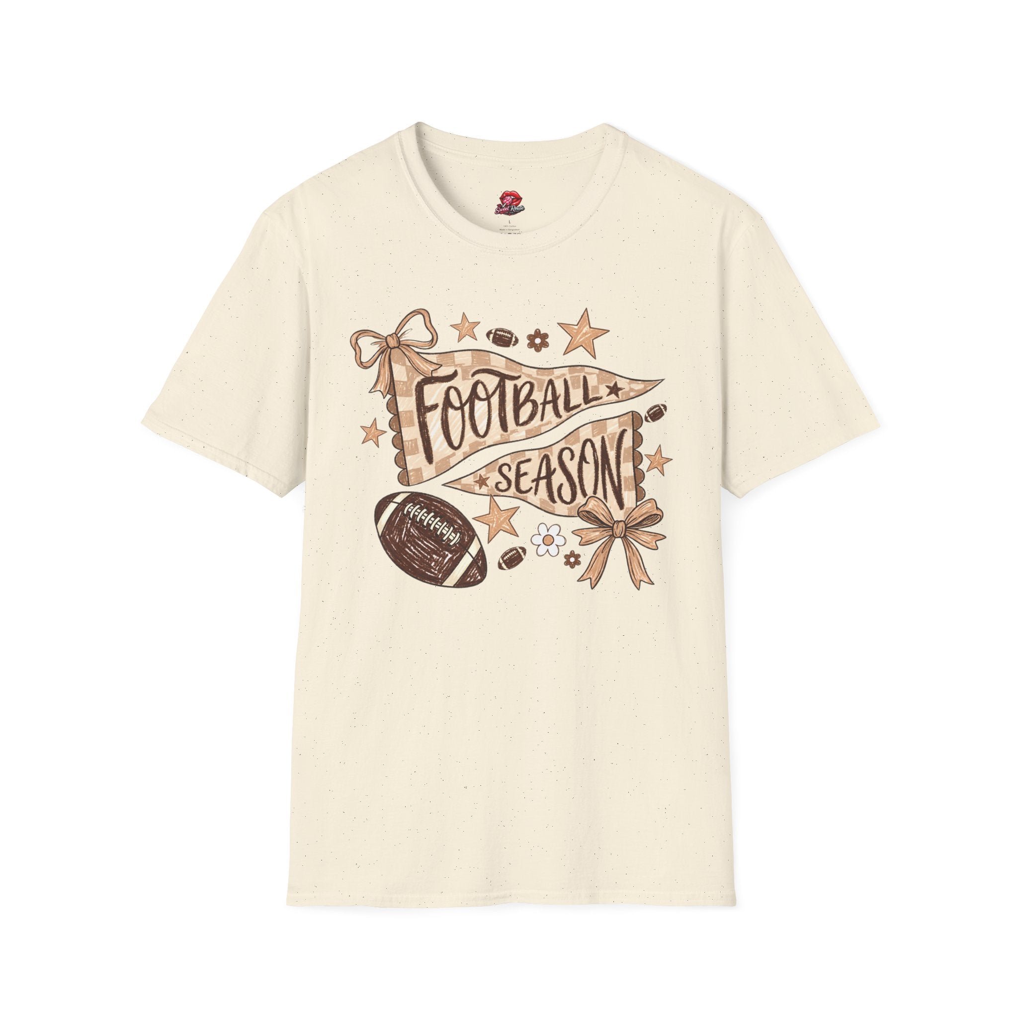 Pennant & Football Game Day Tee