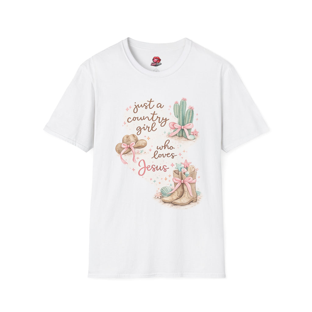 Just a Country Girl Who Loves Jesus T-Shirt