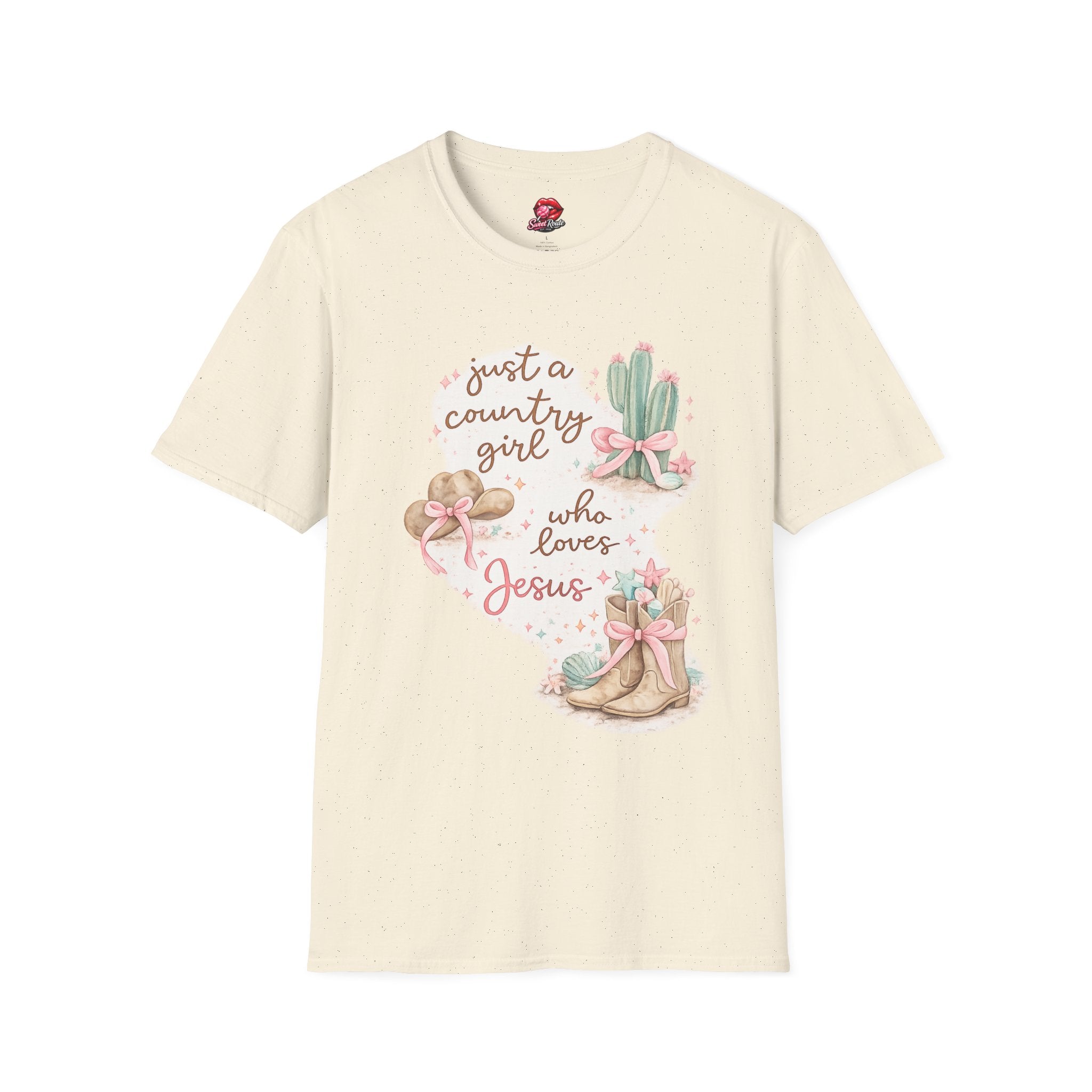 Just a Country Girl Who Loves Jesus T-Shirt