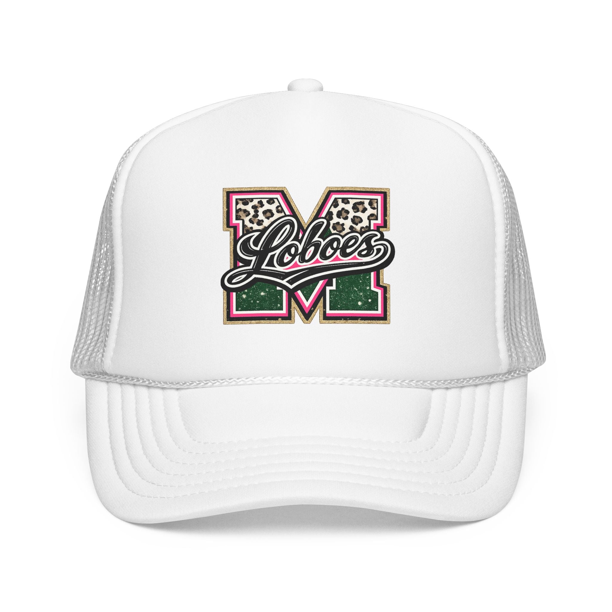 Loboes M Patch Trucker Hat
