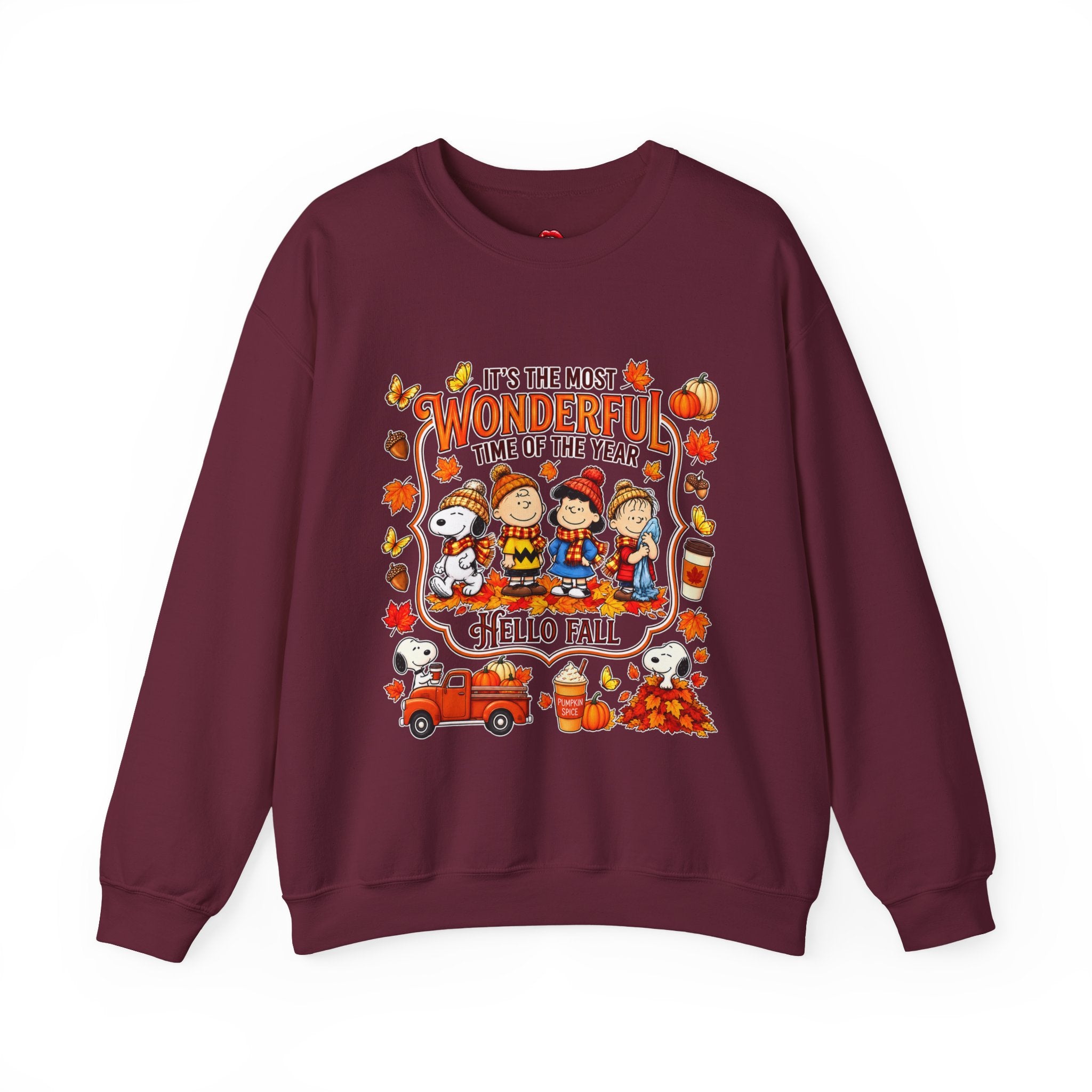 Peanuts Fall Unisex Heavy Blend™ Crewneck Sweatshirt
