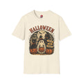 Vintage Haunted House Halloween Graphic Tee