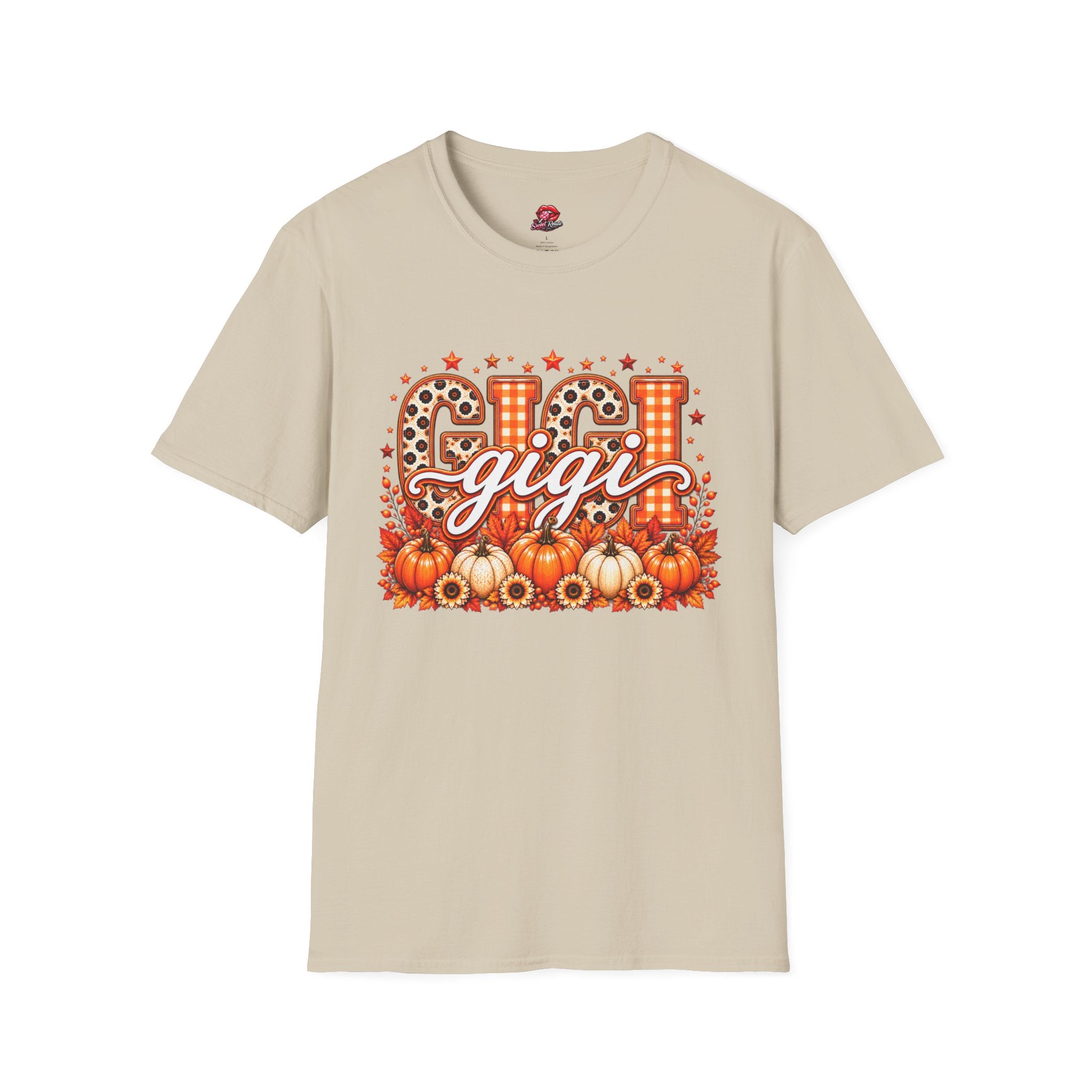 Gigi Fall Plaid & Leopard T‑Shirt