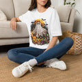 Boo-tiful Ghost T-Shirt – Cute Halloween Ghost with Moon & Bats