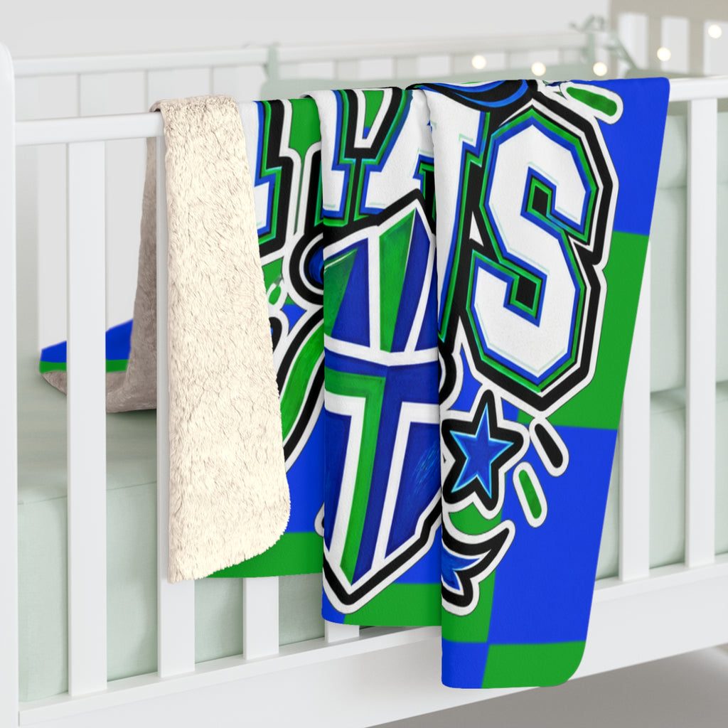 TLA Titans Sherpa Fleece Blanket