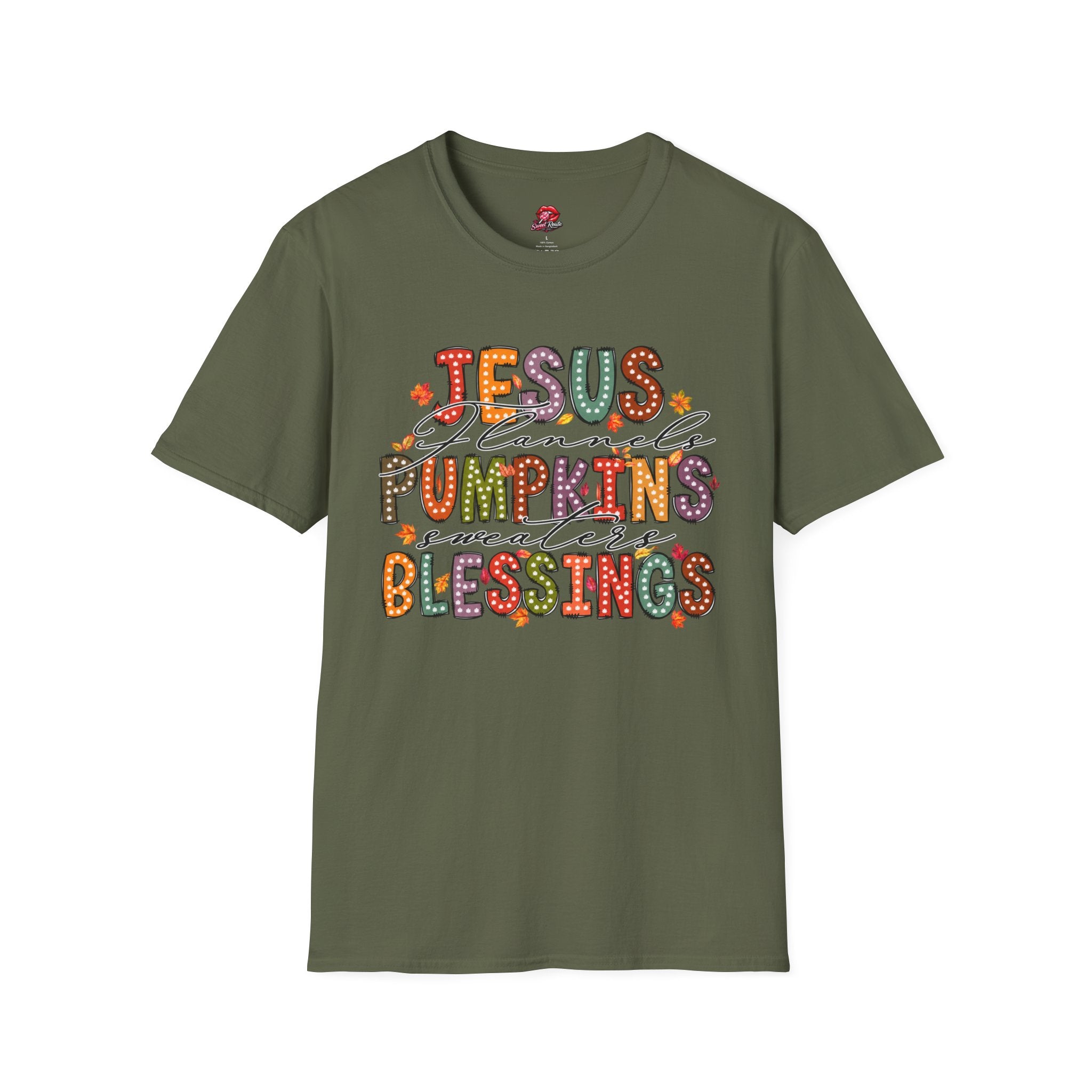 Jesus, Pumpkins & Blessings T-Shirt