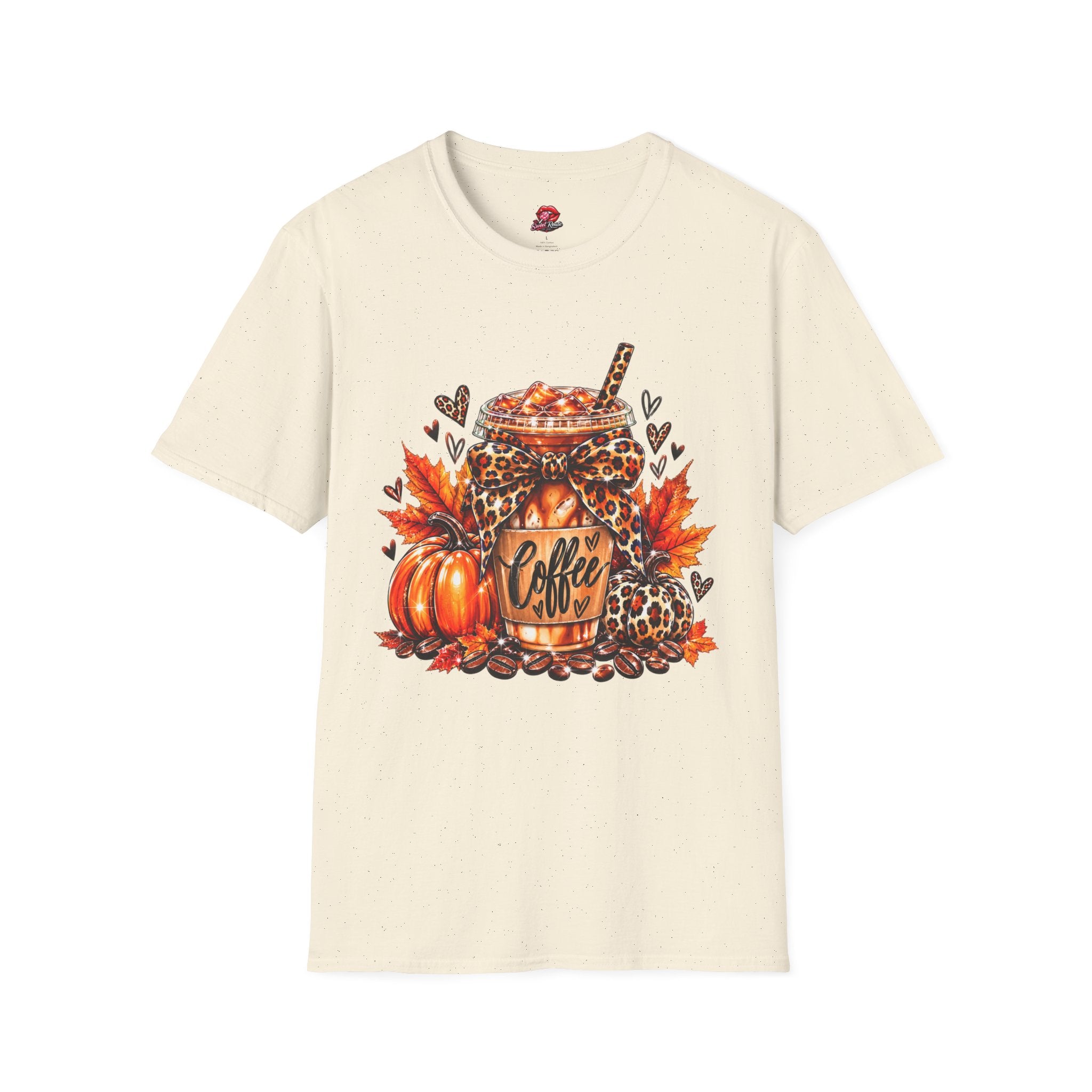Fall Pumpkin Spice Latte Autumn Tee